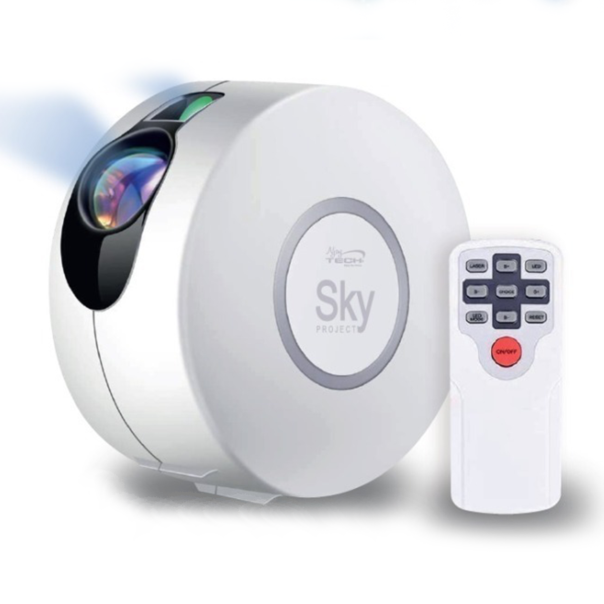 Proyector Sky Project Laser Estrellas Con Nube Nebulosa Led Njoytech
