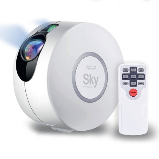 Proyector Sky Project Laser Estrellas Con Nube Nebulosa Led Njoytech