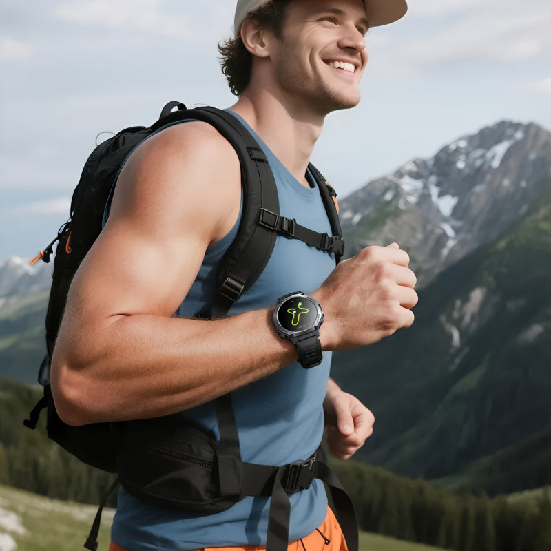 Reloj Smartwatch Hoco Y37 Amoled Gps Llamada Bluetooth Negro – imagen 3