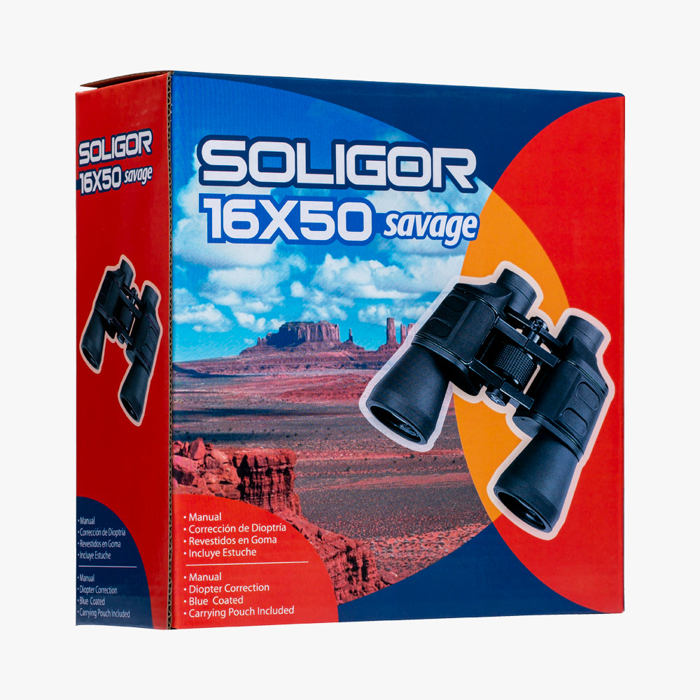 Binoculares Solimar Z7002 16x50 SO40004 Negro – imagen 2