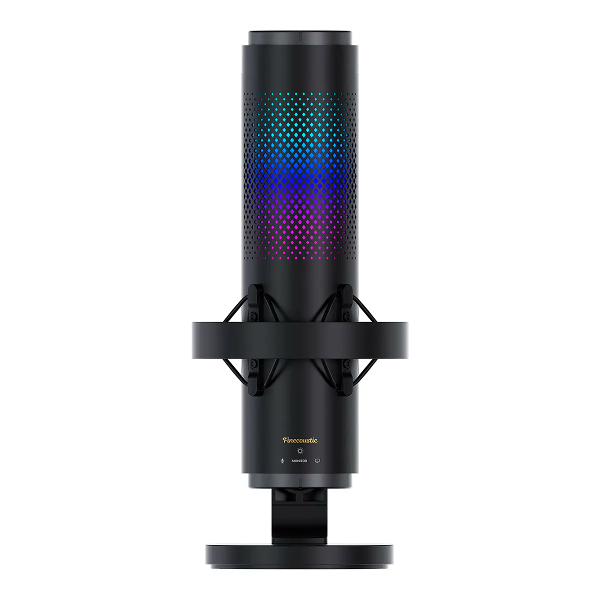 Micrófono Fantech Sonara UFM1 Finecoustic Tri-polar Negro