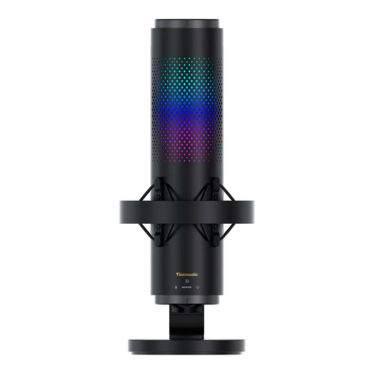 Micrófono Fantech Sonara UFM1 Finecoustic Tri-polar Negro