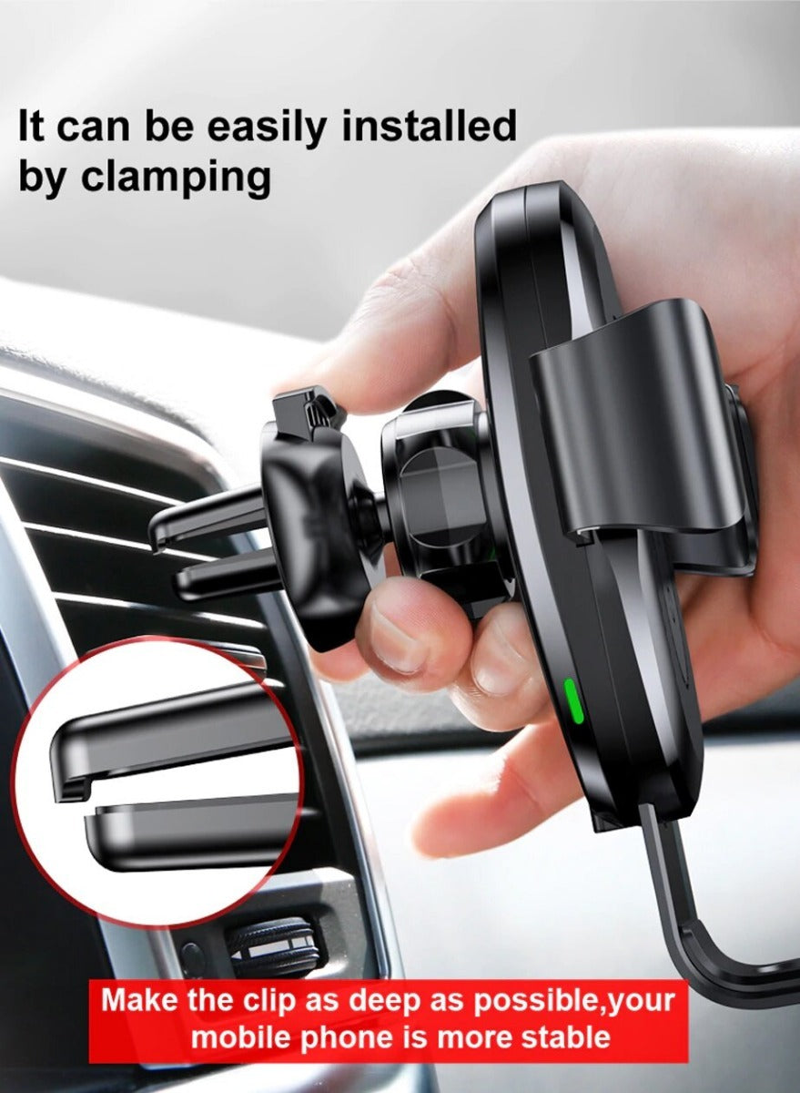Soporte De Auto Con Carga Inalambrica Gravity Baseus – imagen 5