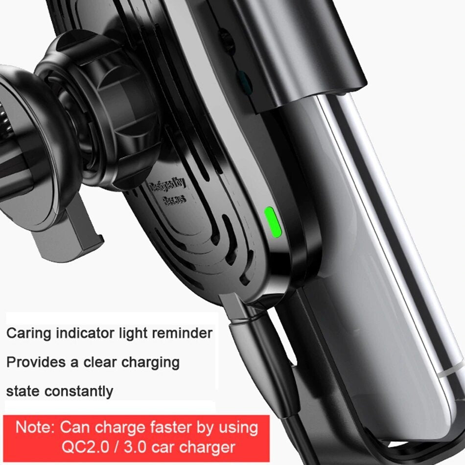 Soporte De Auto Con Carga Inalambrica Gravity Baseus – imagen 6