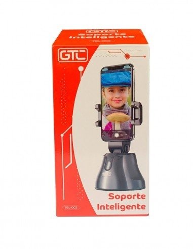 Soporte Inteligente Con Seguimiento Para Celular Gtc Tbl-002 Negro – imagen 2