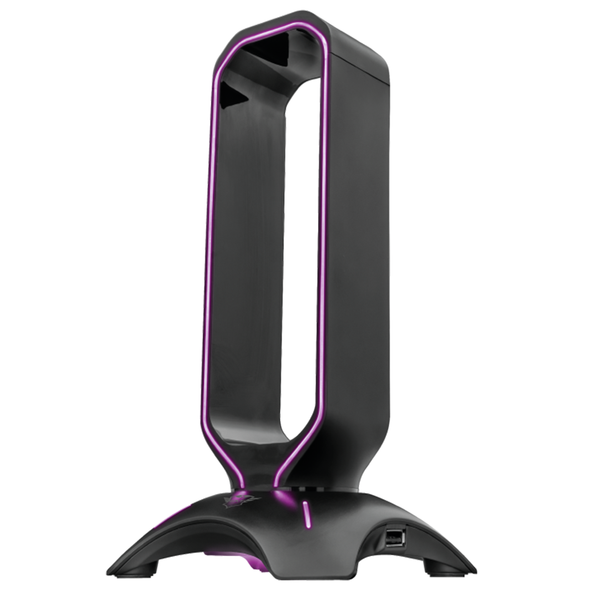 Soporte Base Audifonos Gamer Trust Gxt 265 Cintar Rgb Negro