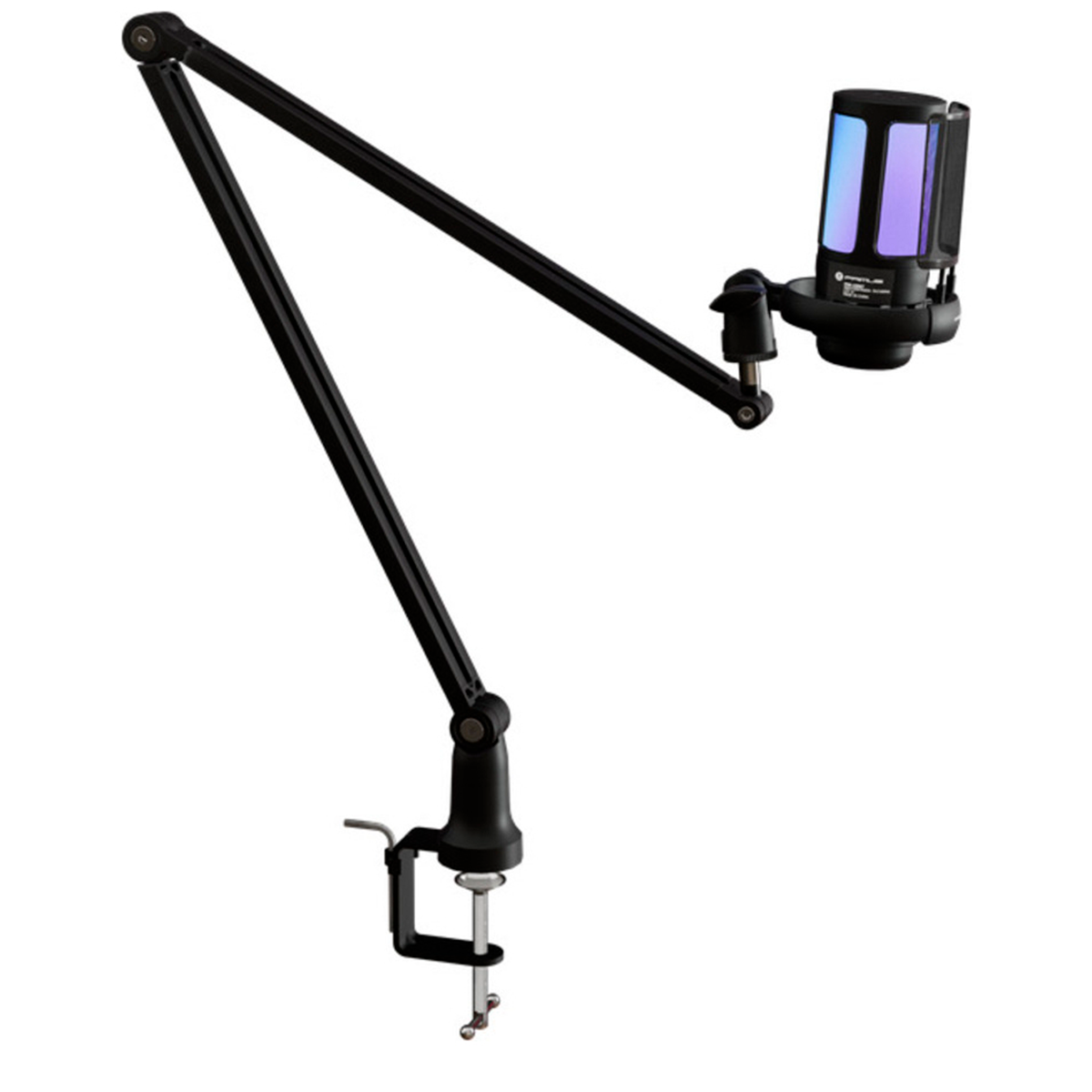 Micrófono Gamer Primus Ethos 150KT Cardioide Con Brazo Negro