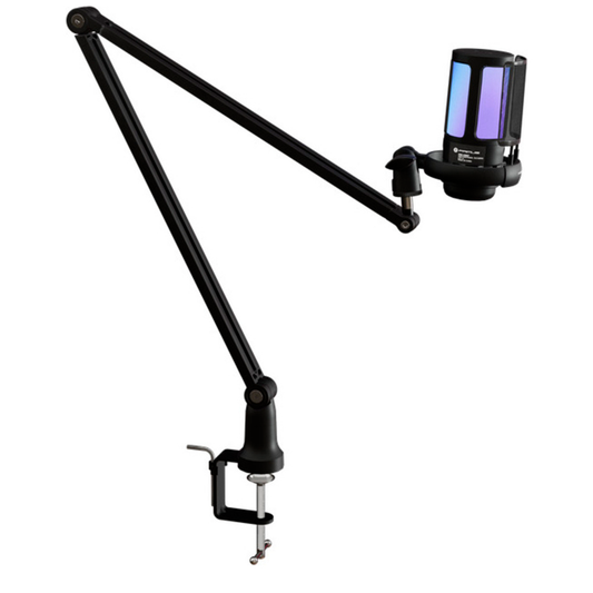 Micrófono Gamer Primus Ethos 150KT Cardioide Con Brazo Negro
