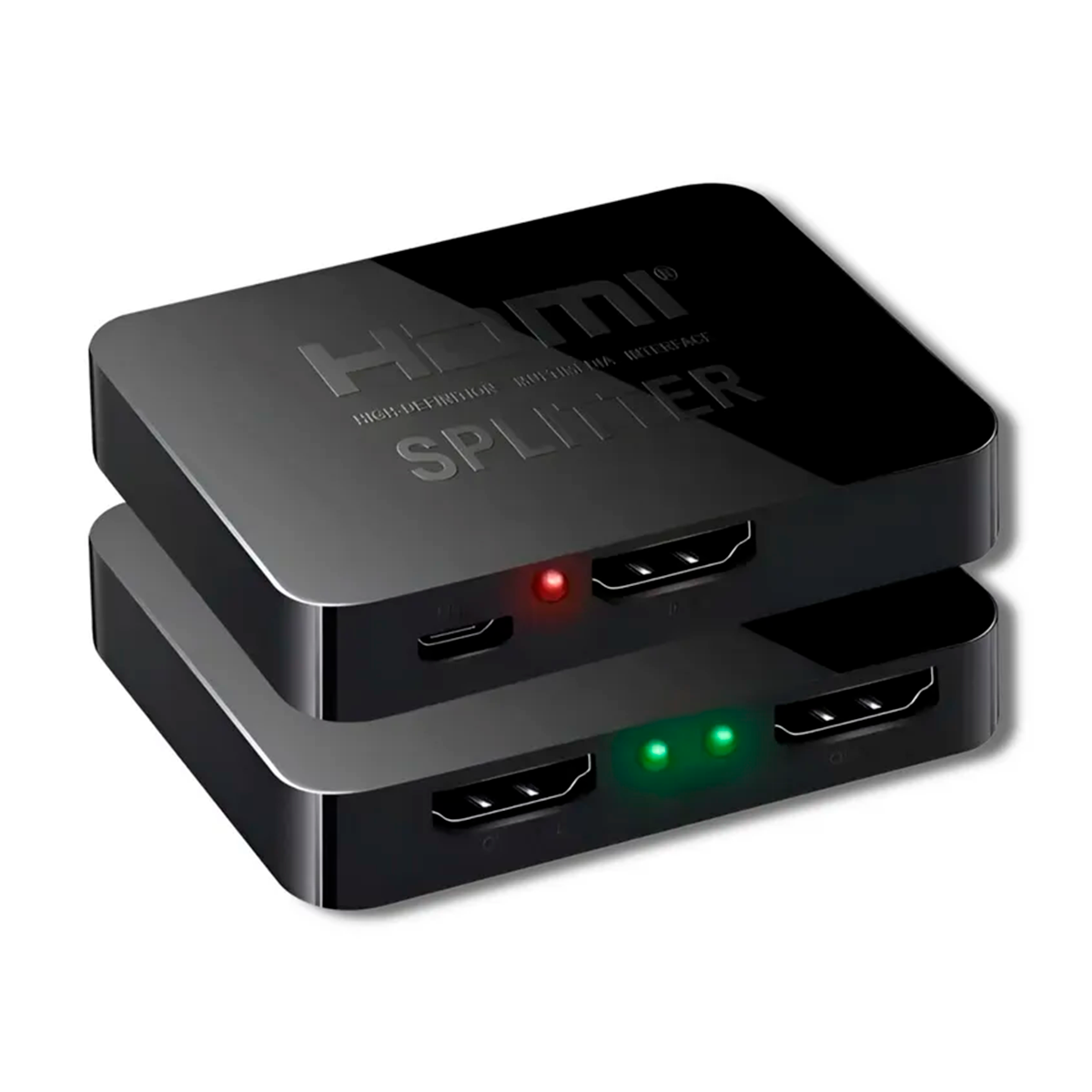 Splitter Hdmi Birlink 1x2 Activos 2 Salidas 4k BR10196 Negro – imagen 3