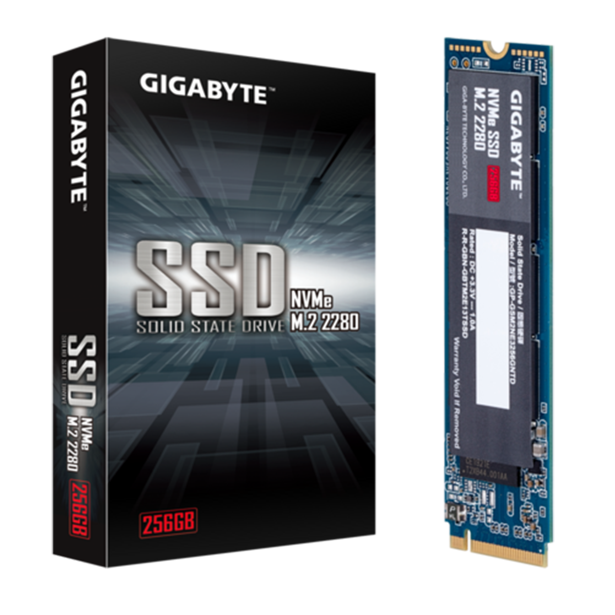 Disco Duro Gigabyte Solido Ssd NVMe Ssd 256 Gb Negro