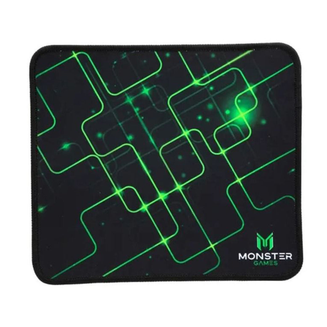 Mousepad Gamer Monster 23x20 Cm Verde