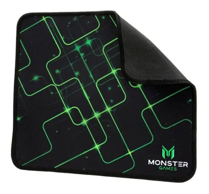 Mousepad Gamer Monster 23x20 Cm Verde – imagen 2