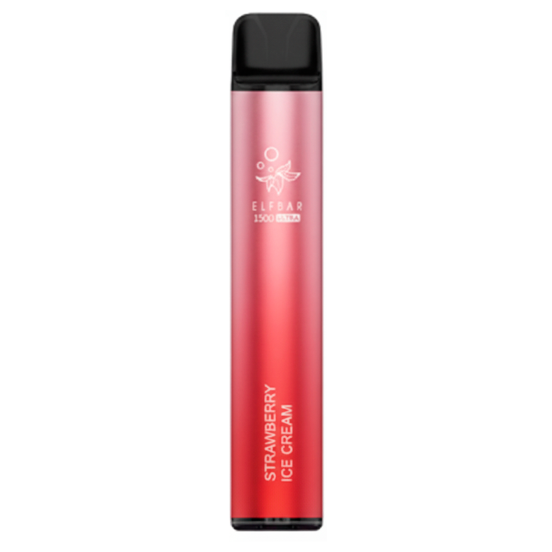 Vaporizador Elfbar Bateria Recargable 1500 Puff Fresa