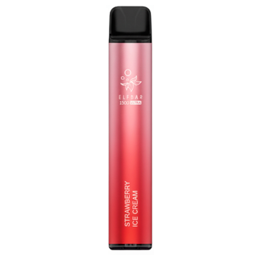 Vaporizador Elfbar Bateria Recargable 1500 Puff Fresa