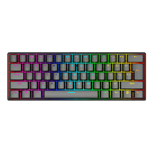 Teclado Gamer Mecanico Xtrike Me Gk-985p 60% Rgb Negro