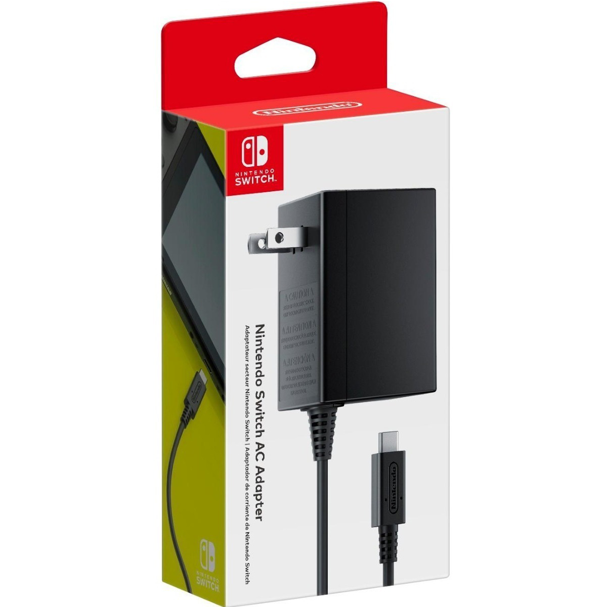 Cargador Original Nintendo Switch Negro