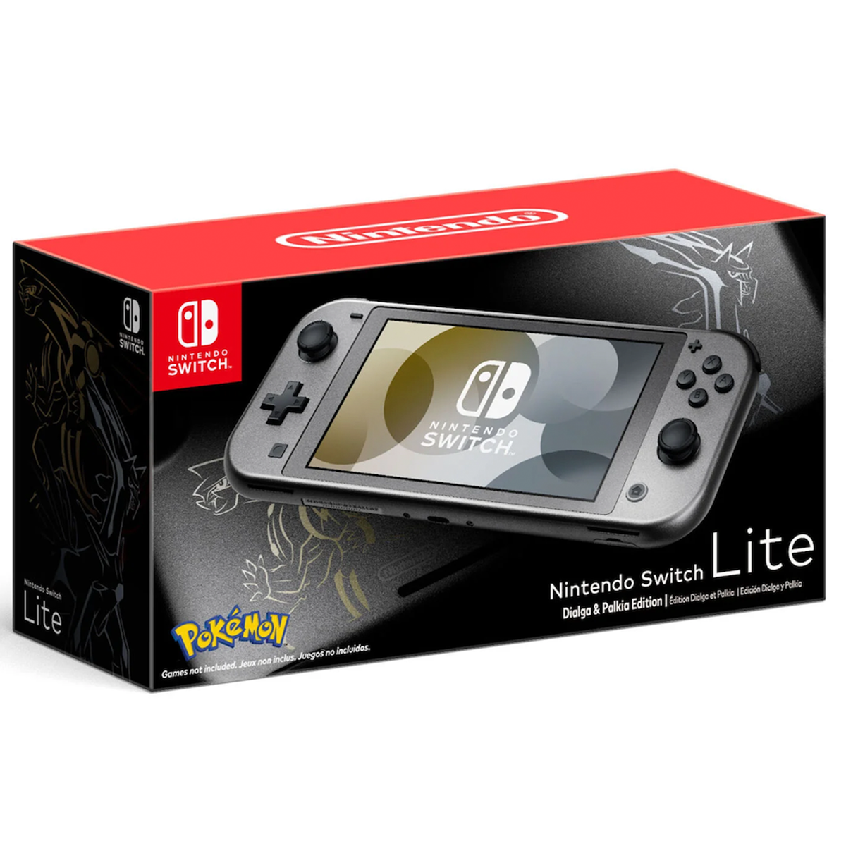 Consola Nintendo Switch Lite Dialga And Palkia Edition Negro