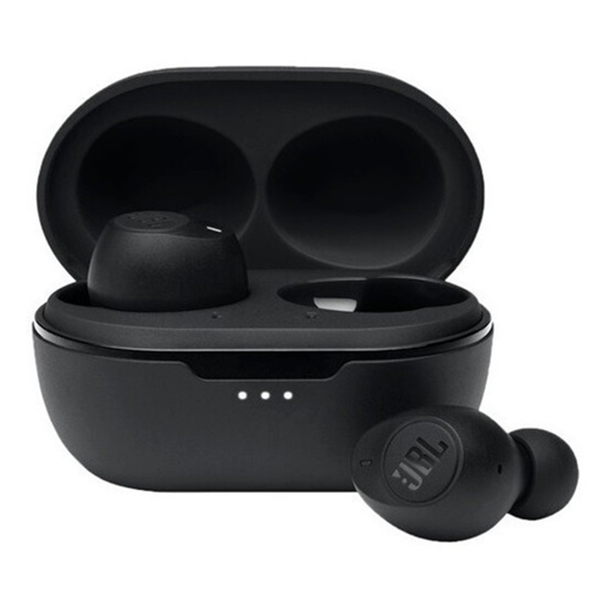 Audífonos Bluetooth Jbl Tune 115 Tws Pure Bass Zero Cables Negro
