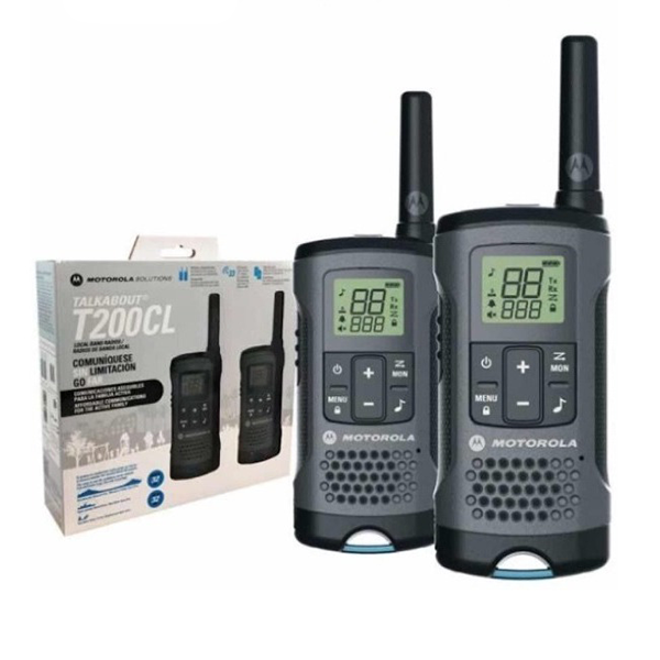 Radio Walkie Talkie Portatil Motorola Transceptor T200cl 20 Millas