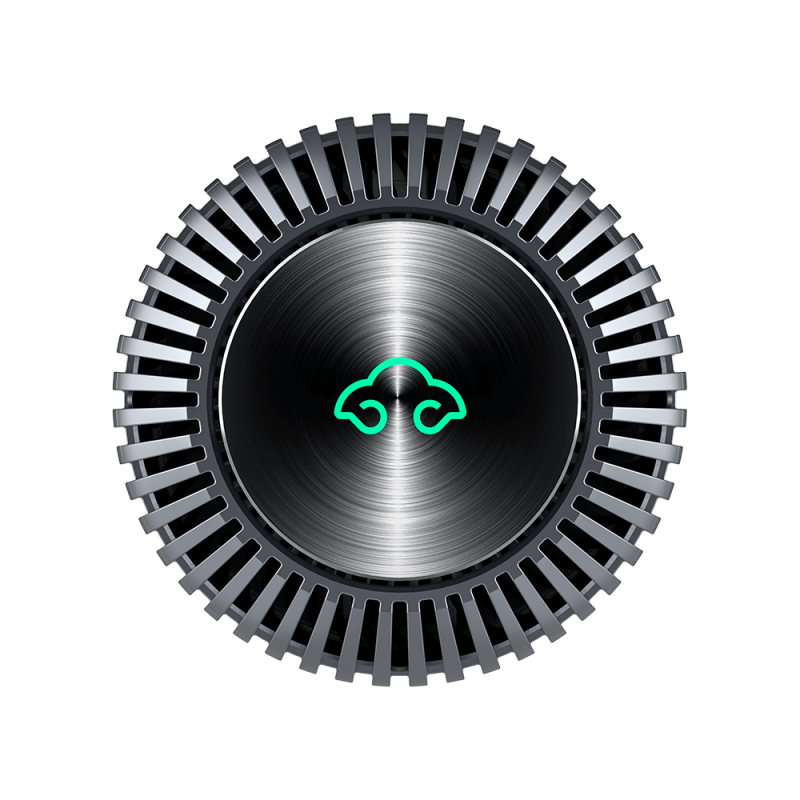 Purificador de Aire Para Auto Neekin Aireco V1 Touch Gris – imagen 3