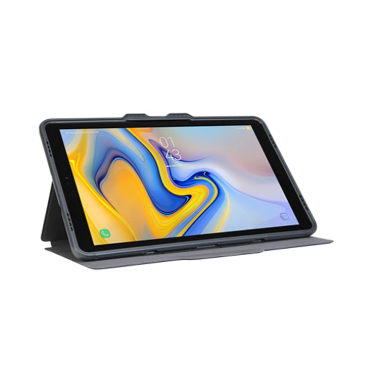 Samsung Galaxy Tab A 10.5 2018 Carcasa Flip Click-in Negro