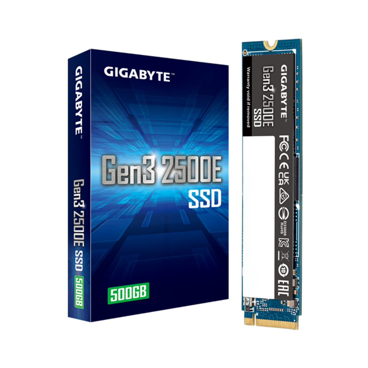 Disco Duro Gigabyte Solido Ssd Gen3 Ssd 500 Gb Negro