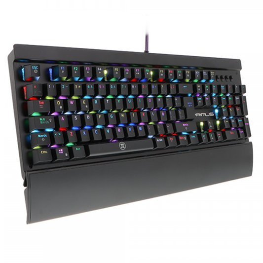 Teclado Gamer Mecanico Primus Ballista 200S Rgb Red Switch Negro