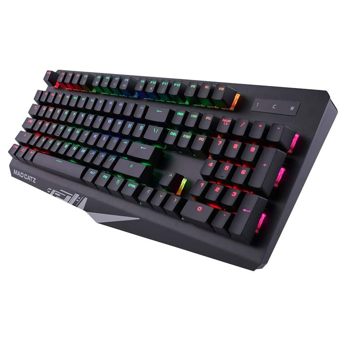 Teclado Gamer Mecanico Mad Catz Striker 4 Rgb Negro