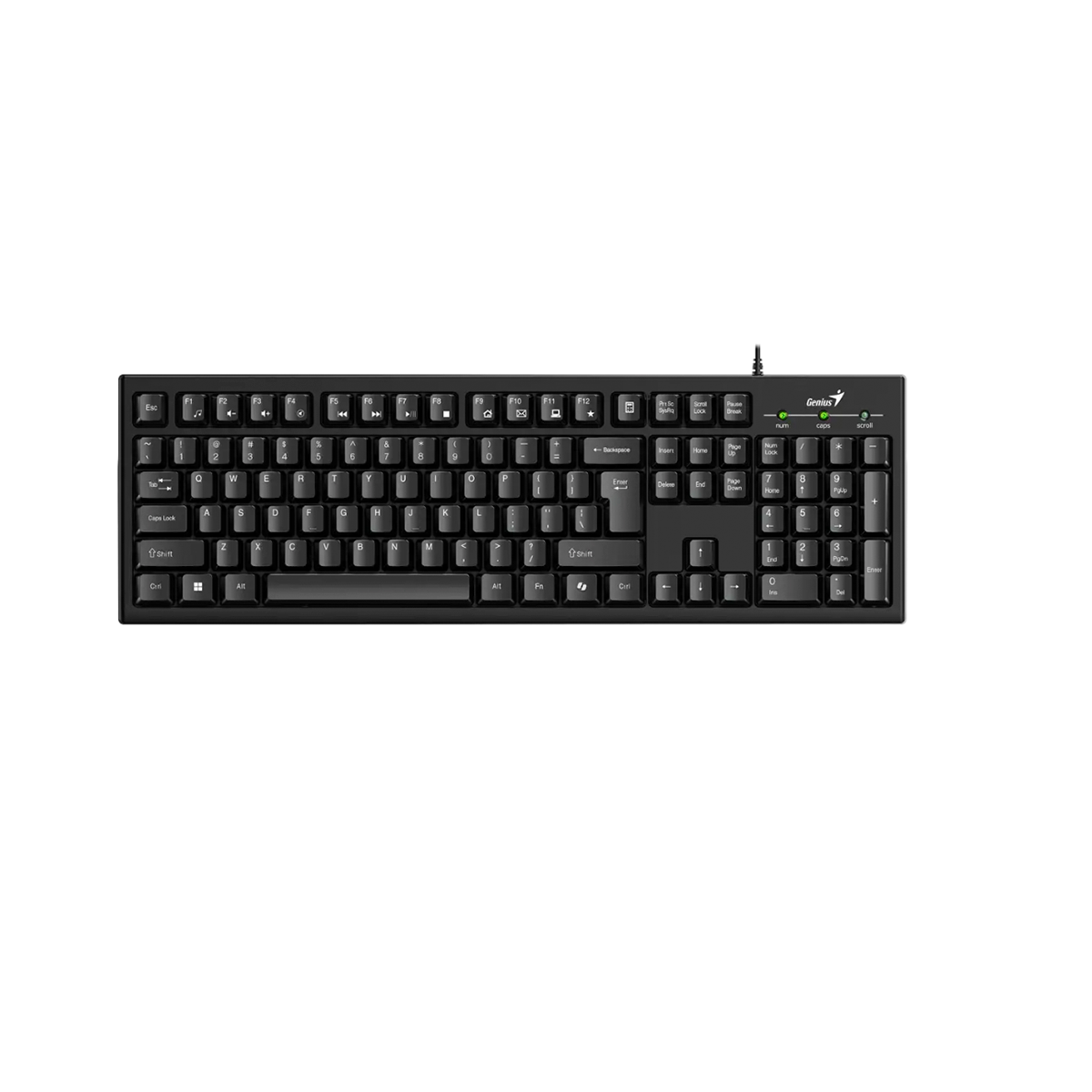 Teclado Con Cable Genius Usb Smart Kb-100 Negro