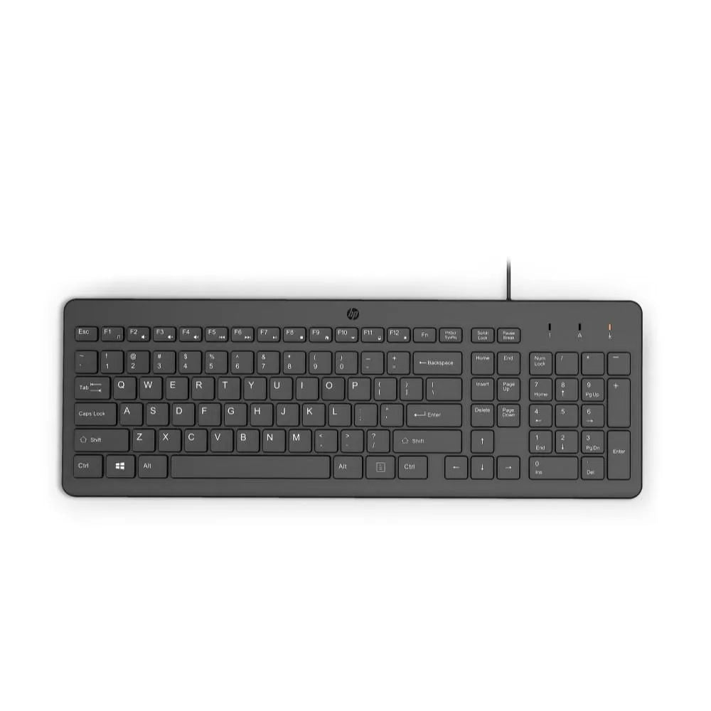 Teclado Alambrico Hp 150 (664R5AA) Negro – imagen 3
