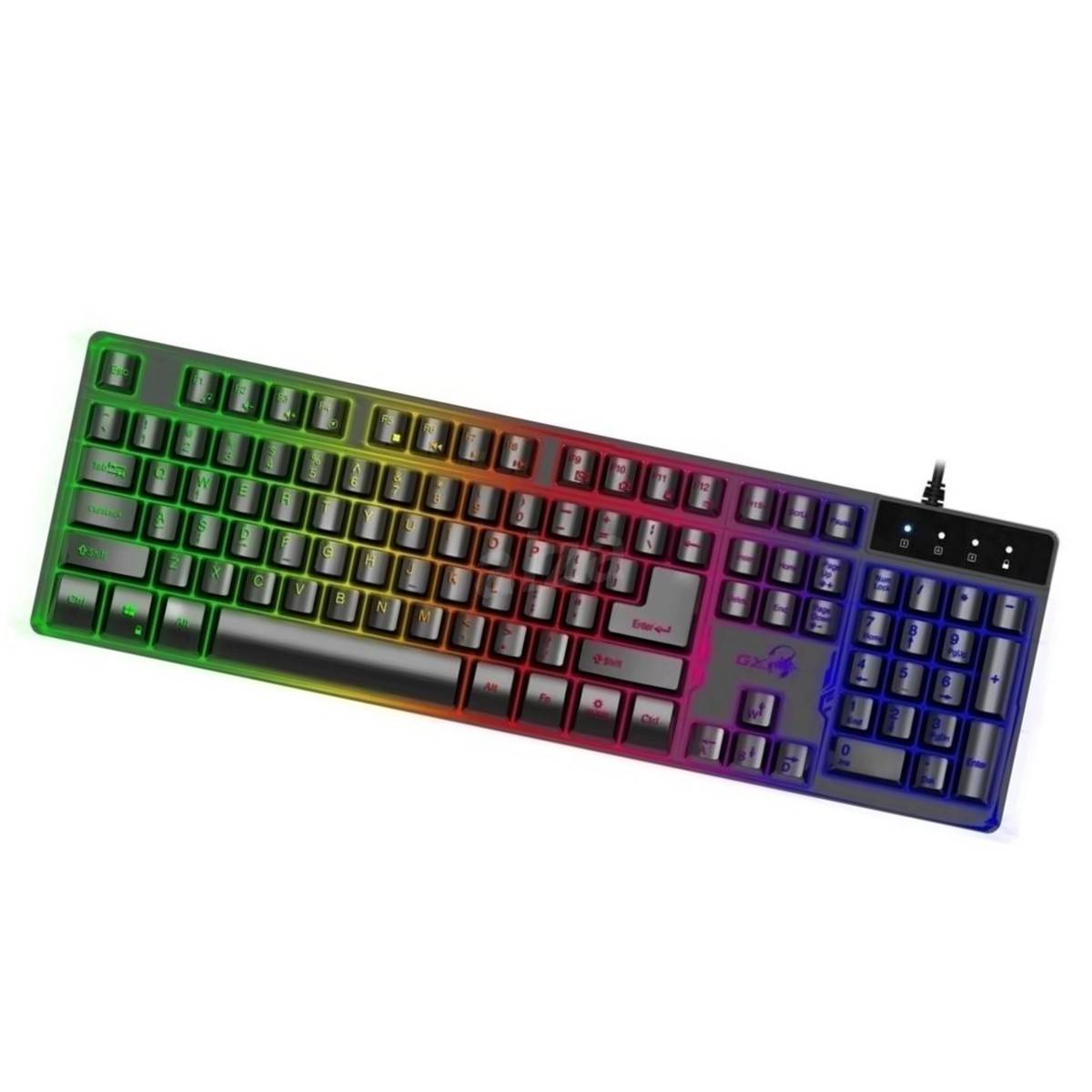Teclado Gamer Genius Scorpion K8 Rgb Negro – imagen 2