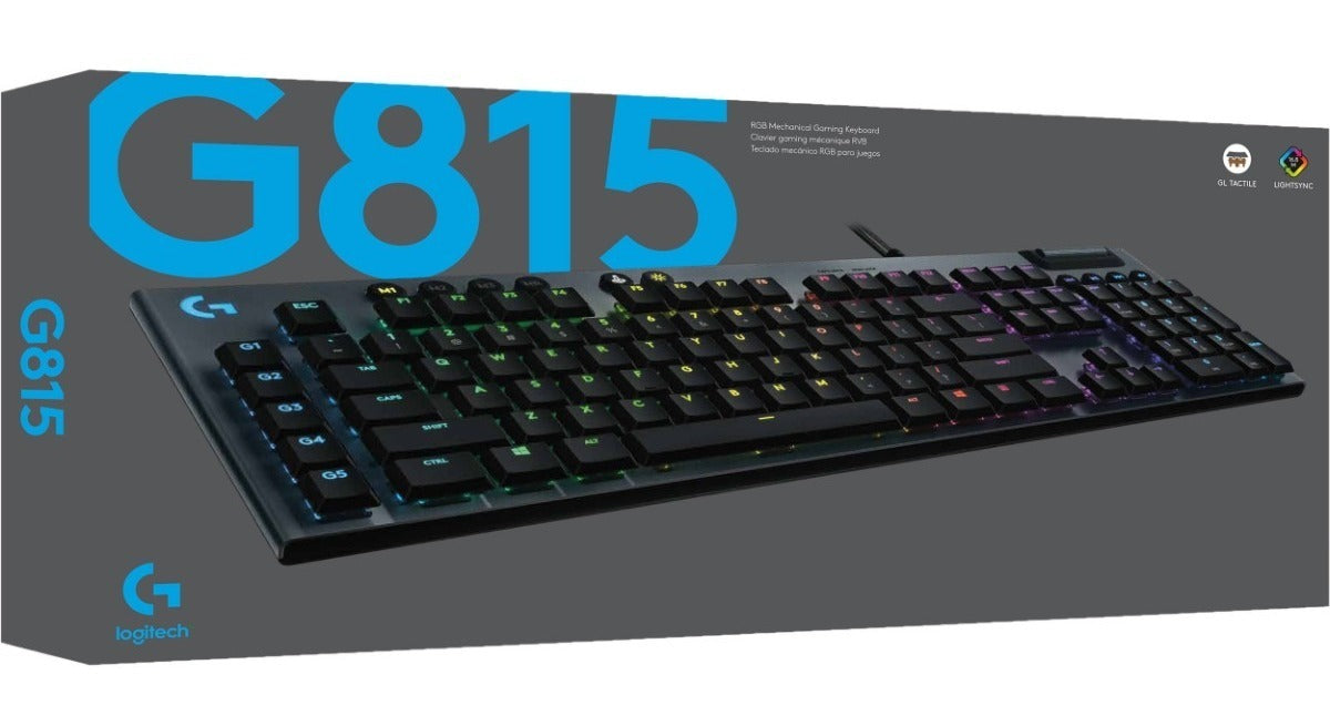 Teclado Gamer Logitech G815 Mecanico Rgb Negro – imagen 3