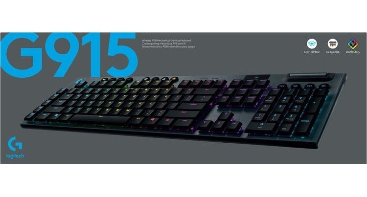 Teclado Gamer Logitech G915 Mecanico Rgb Inalambrico – imagen 2