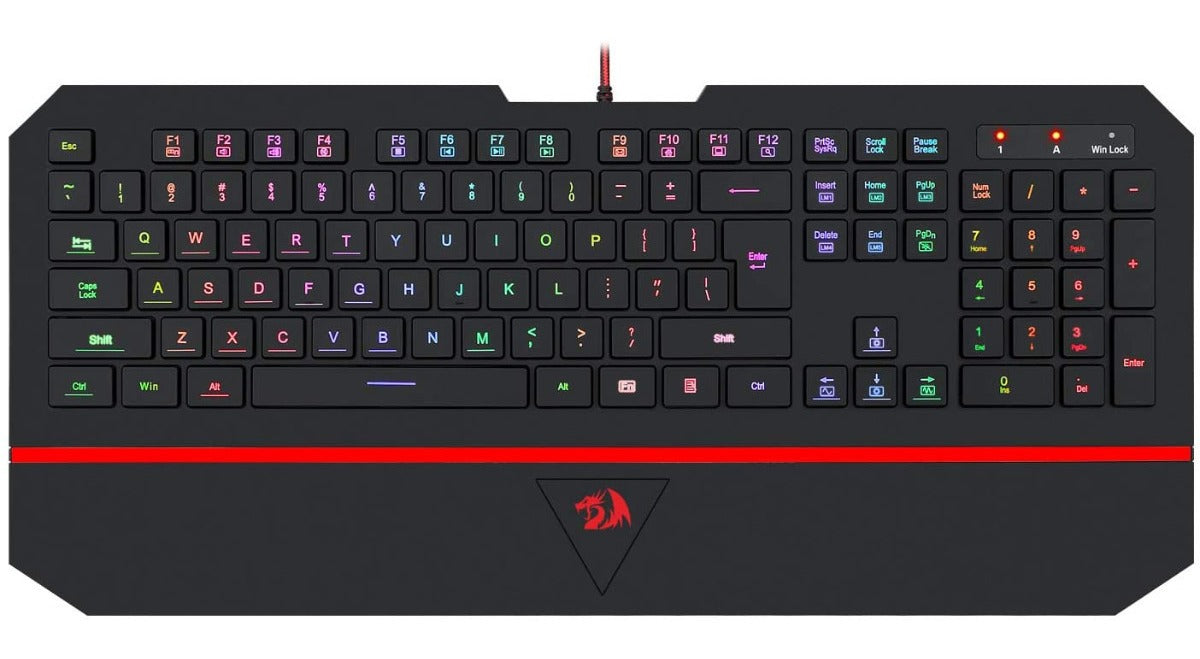 Teclado Gamer Redragon Karura 2 Rgb K502 Negro – imagen 2