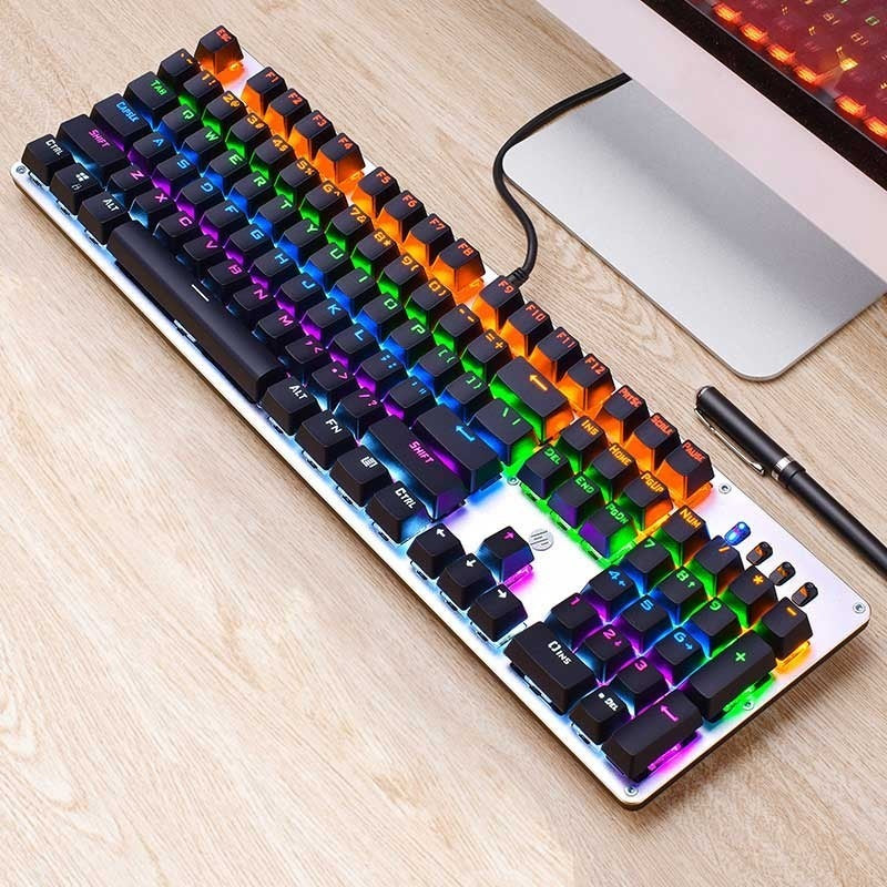 Teclado Gamer Mecanico Hp GK100 Rgb – imagen 2