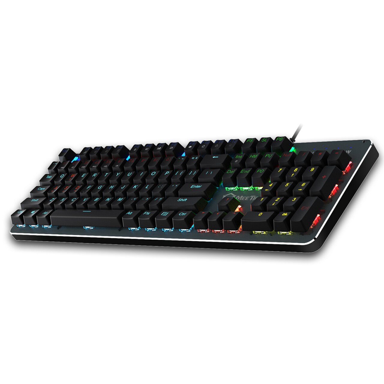 Teclado Gamer Mecanico Meetion MK007 Negro – imagen 3