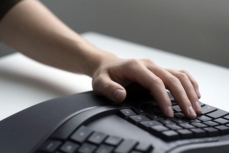 Teclado Microsoft Ergonómico LXM-00003 Usb Negro – imagen 3