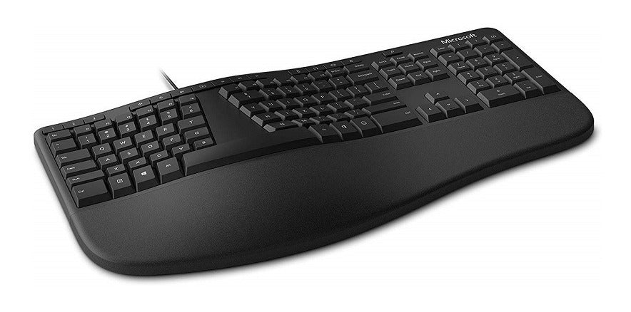 Teclado Microsoft Ergonómico LXM-00003 Usb Negro – imagen 4