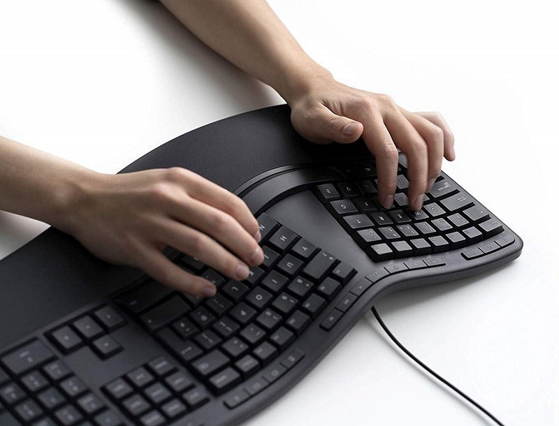 Teclado Microsoft Ergonómico LXM-00003 Usb Negro – imagen 5