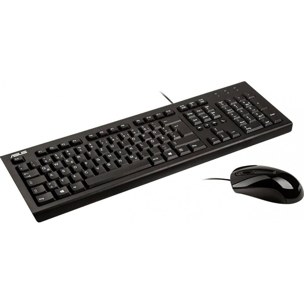 Kit Teclado + Mouse Alambrico Asus U2000 Negro – imagen 2
