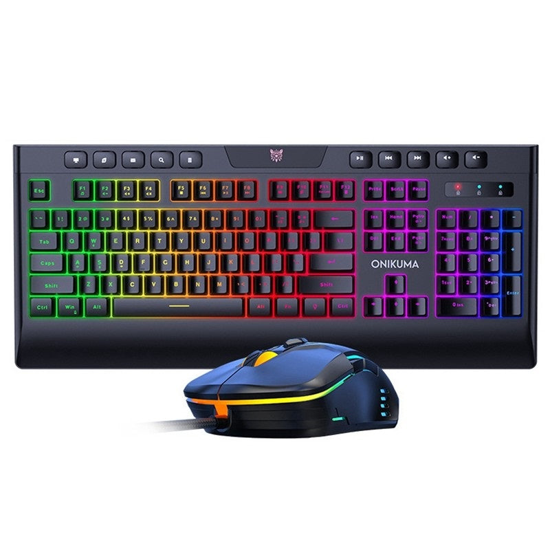 Kit Gamer Onikuma Teclado G21 + Mouse Cw902 Rgb Negro – imagen 2