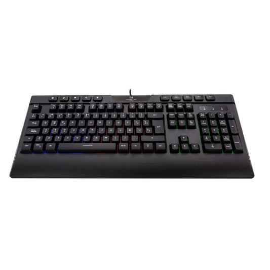 Teclado Gamer Monster Inception Rgb Negro