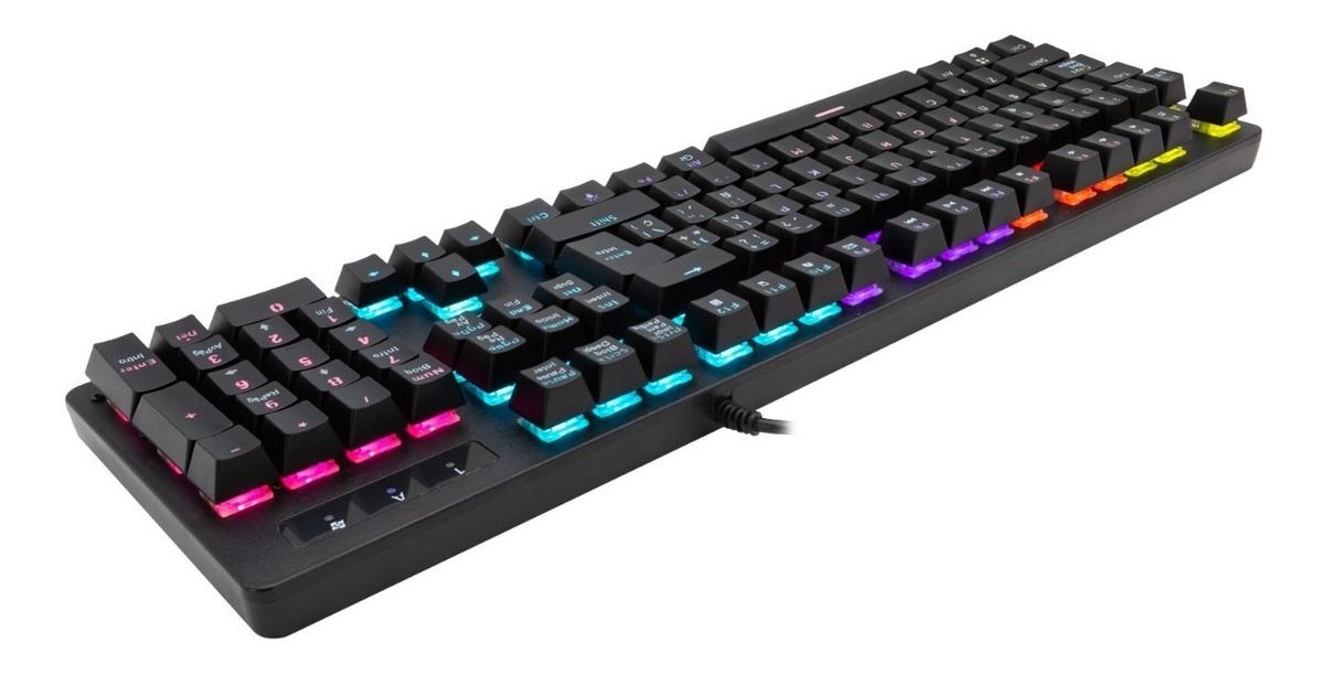 Teclado Gamer Mecánico Monster Strategy Rgb Negro – imagen 4