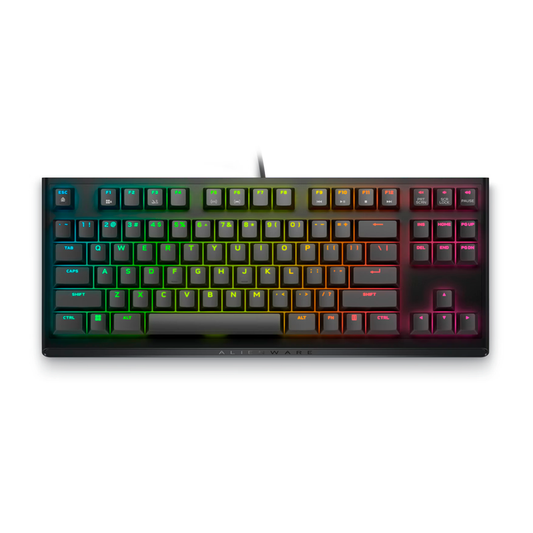 Teclado Gamer Dell Alienware AW420K TKL Dark Side Negro