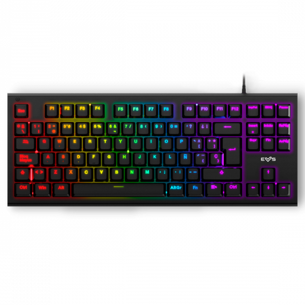 Teclado Gamer Mecanico Energy Sistem ESG K6 Español Negro