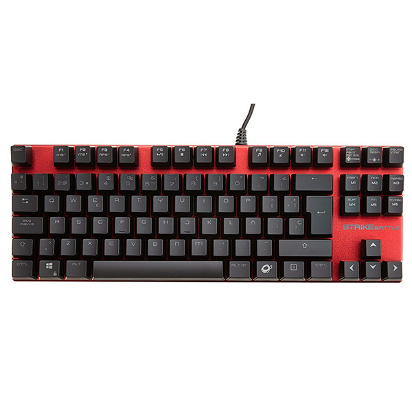 Teclado Gamer Ozone Strike Battle Spectra Mx Red