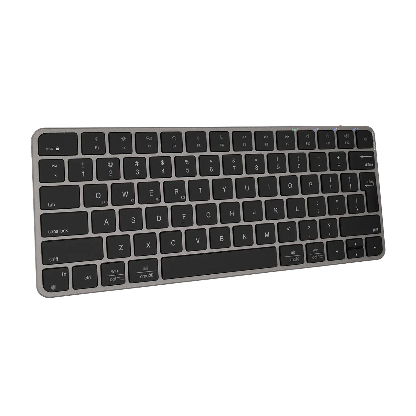 Kit Teclado + Mouse Inalámbrico Meetion iKey C210 Dual 2.4G + Bluetooth Negro - vista 3