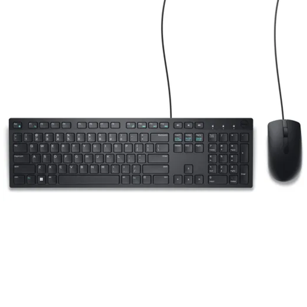 Kit Teclado y Mouse Dell KM300C Alámbrico Usb 1.8 mts Negro