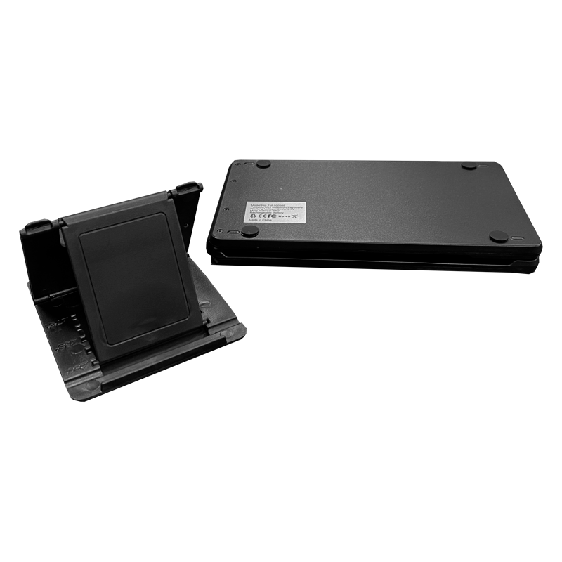 Teclado Inalámbrico Bluetooth Mini Tecmaster Plegable Negro – imagen 3