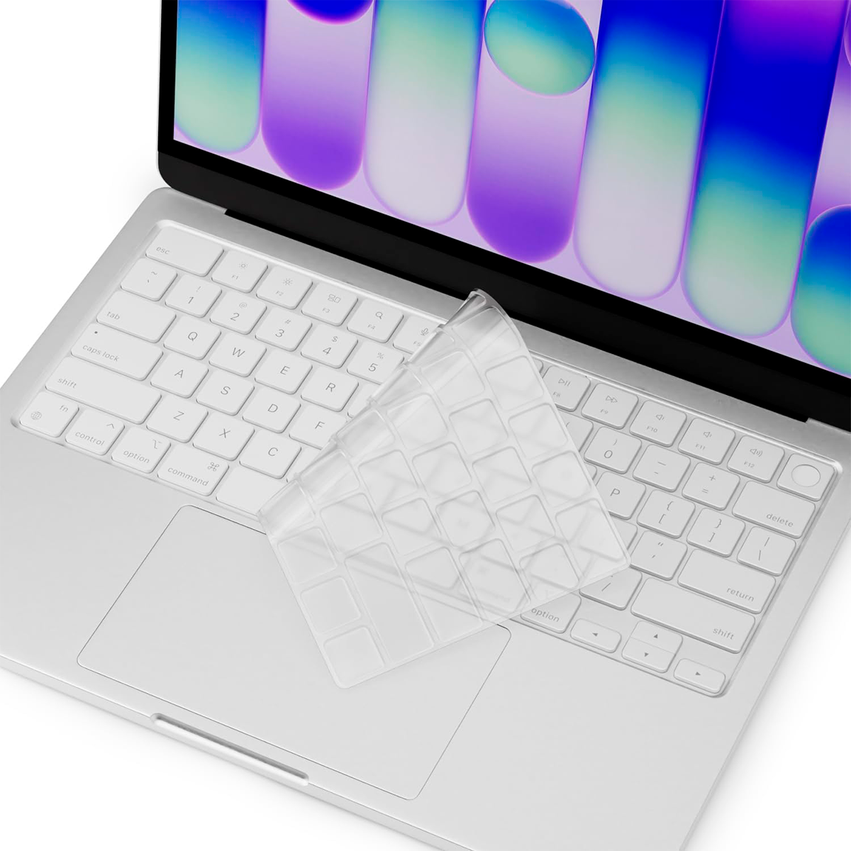 Protector de Teclado MacBook Neo 13" Transparente | Cubierta Silicona